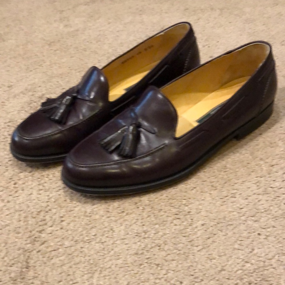 Cole Haan Leather Tassel Dress Shoe - Picture 1 of 5